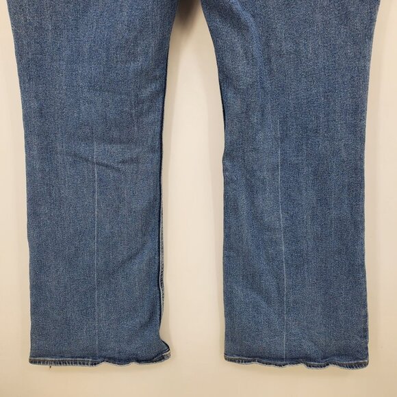 Old Navy Higher High Rise Flare Women's Wide Leg Denim Jeans Size 18 - Picture 9 of 9